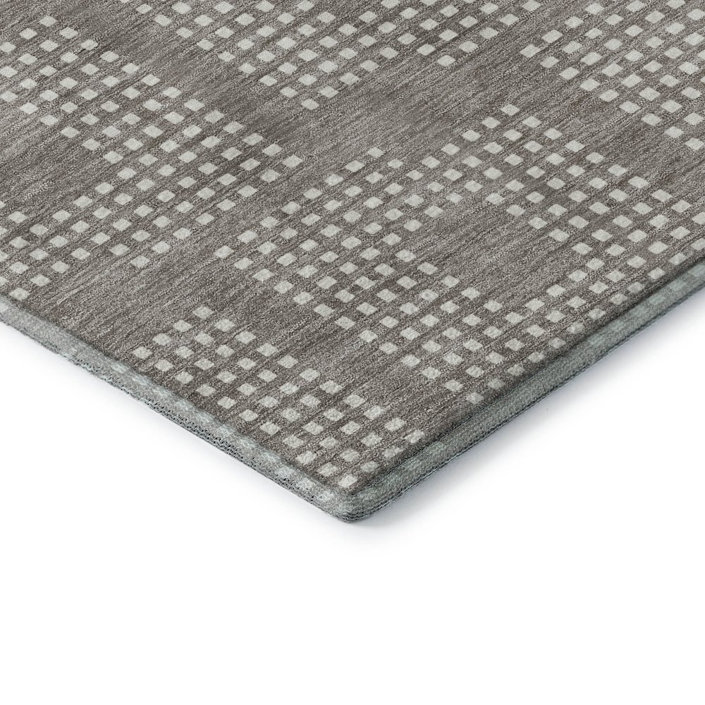 Premium Machine Washable Mayfield AMF890 Taupe 8' x 10' Rug. Picture 3