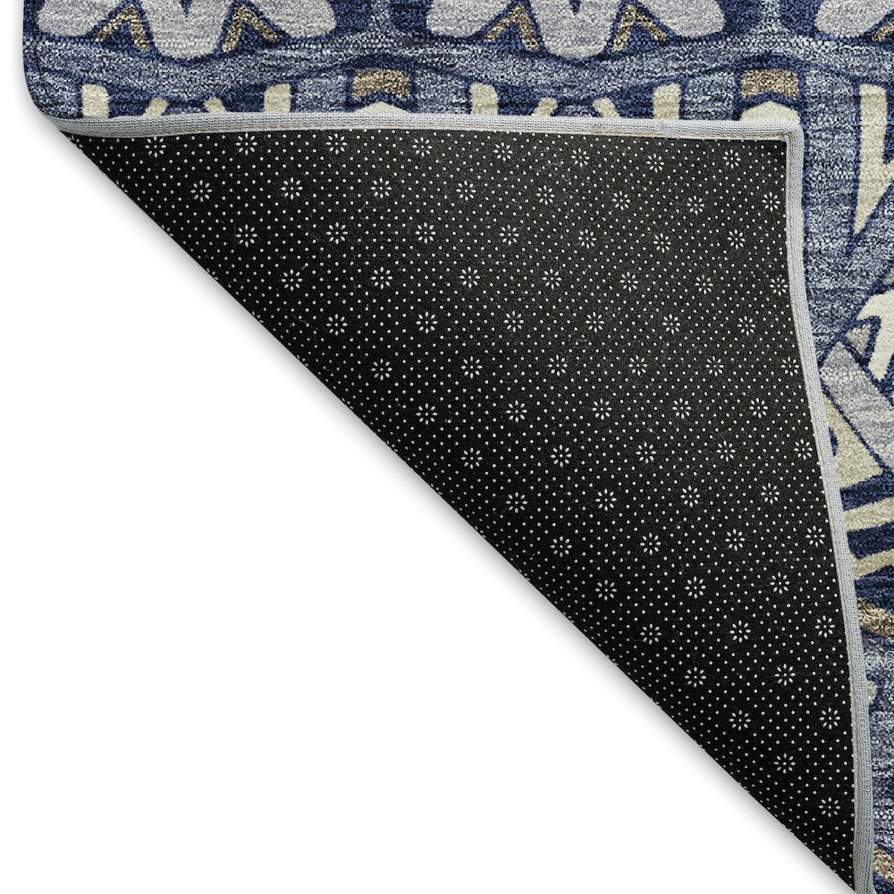 Premium Machine Washable Mayfield AMF909 Denim 8' x 10' Rug. Picture 2