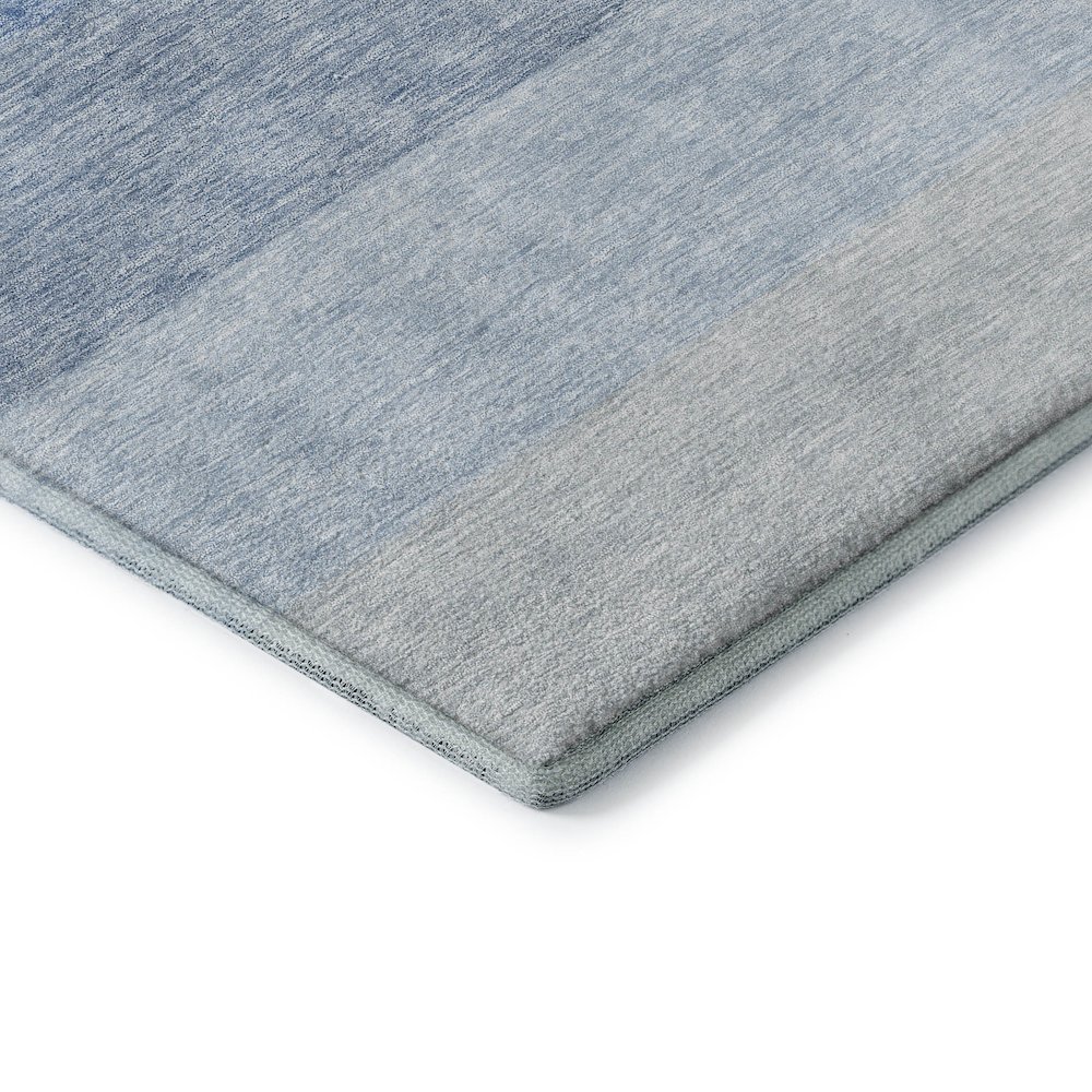 Premium Machine Washable Mayfield AMF928 Blue 8' x 10' Rug. Picture 3