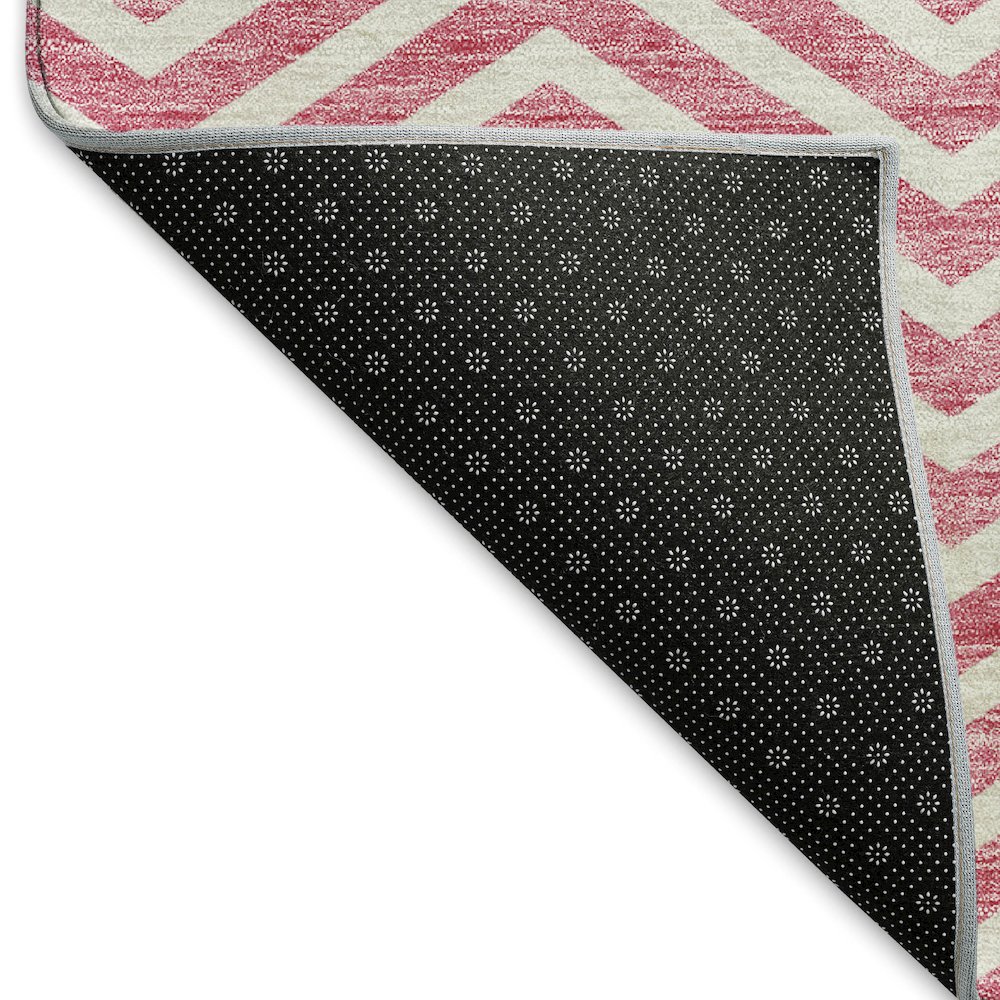 Premium Machine Washable Mayfield AMF934 Pink 8' x 10' Rug. Picture 2