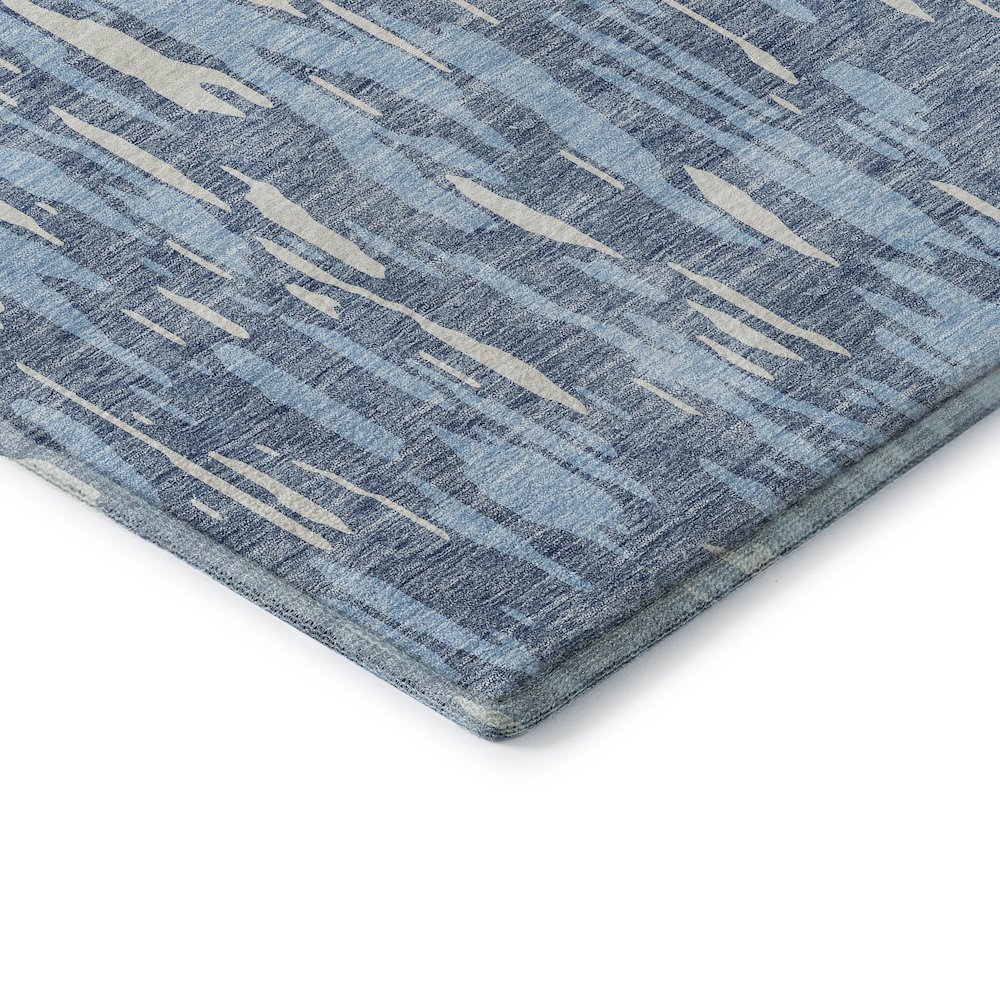 Premium Machine Washable Mayfield AMF945 Denim 8' x 10' Rug. Picture 3