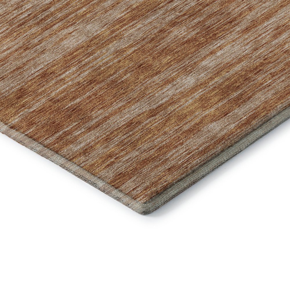 Premium Machine Washable Mayfield AMF951 Copper 8' x 10' Rug. Picture 3