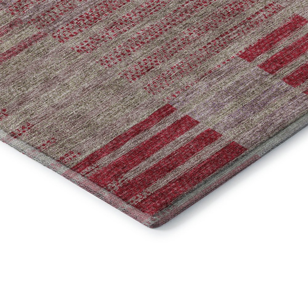 Premium Machine Washable Mayfield AMF954 Garnet 8' x 10' Rug. Picture 3
