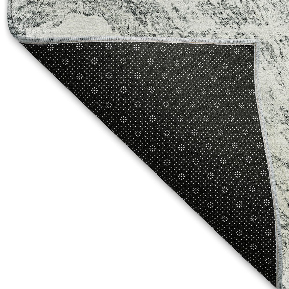 Premium Machine Washable Mayfield AMF971 Gray 8' x 10' Rug. Picture 2