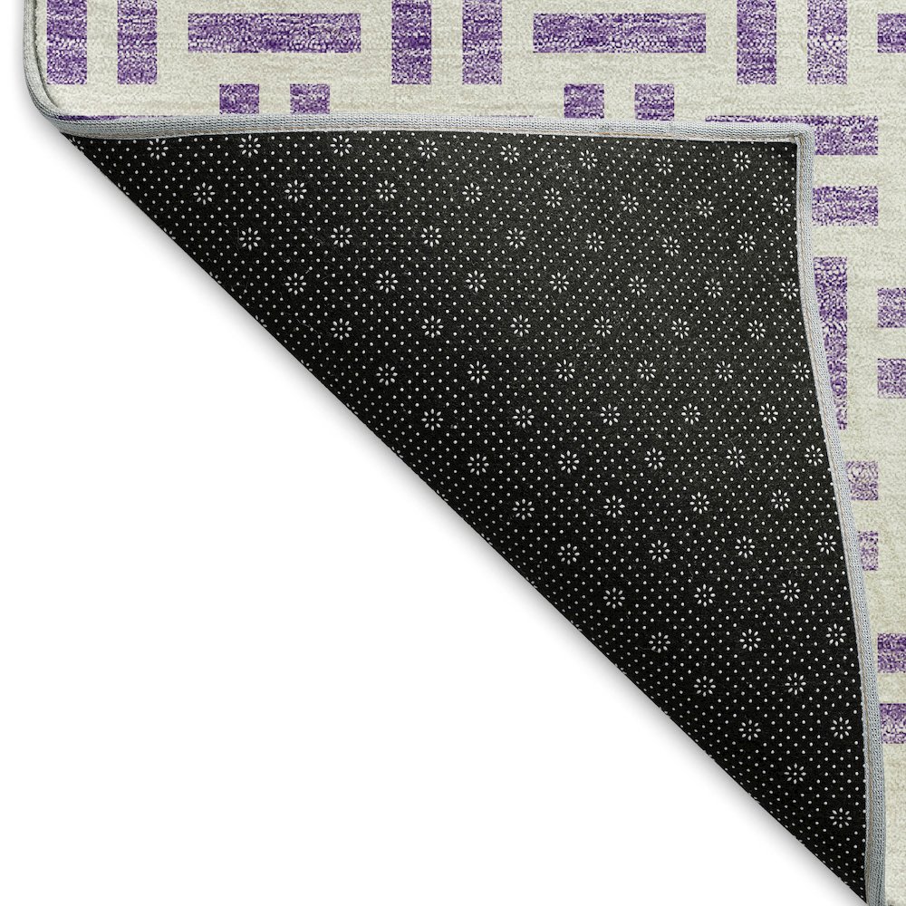 Premium Machine Washable Mayfield AMF978 Lavender 8' x 10' Rug. Picture 2