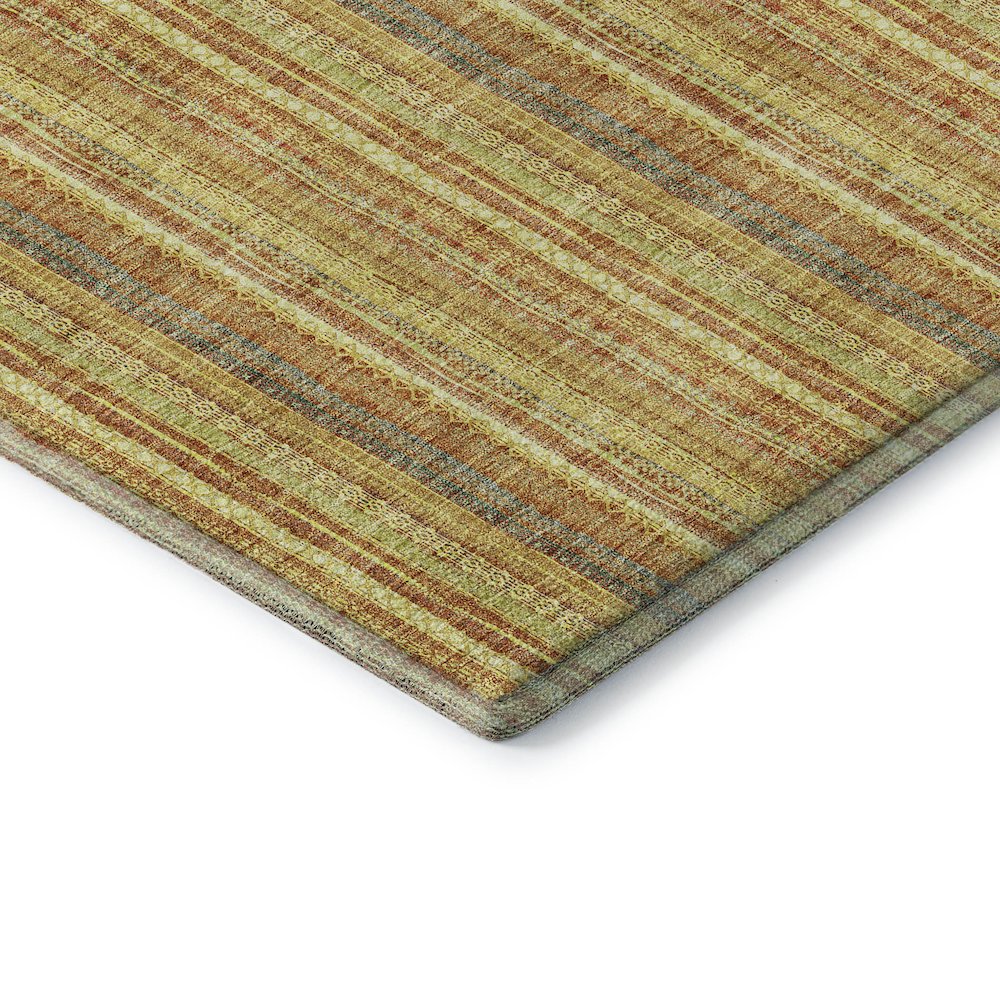 Premium Machine Washable Mayfield AMF982 Honey 8' x 10' Rug. Picture 3