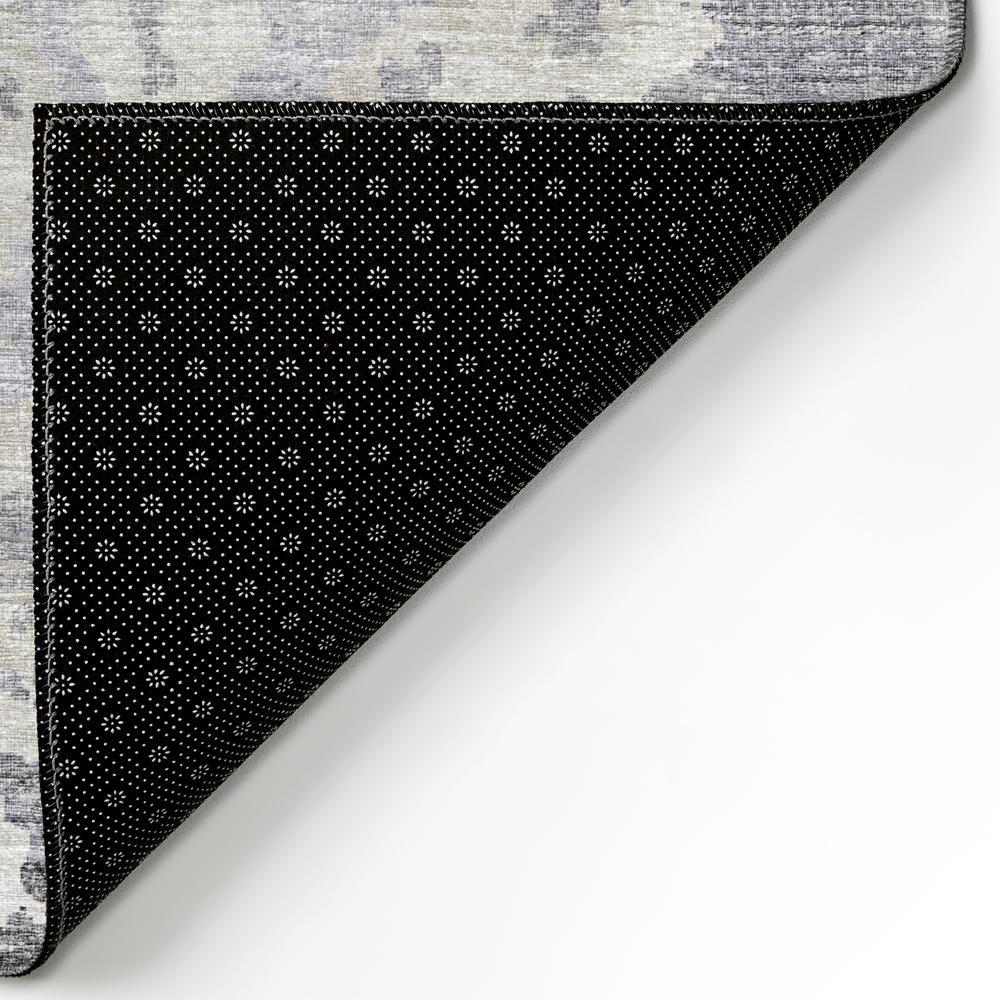 Indoor/Outdoor Accord AAC32 Gray Washable 8' x 10' Rug. Picture 6