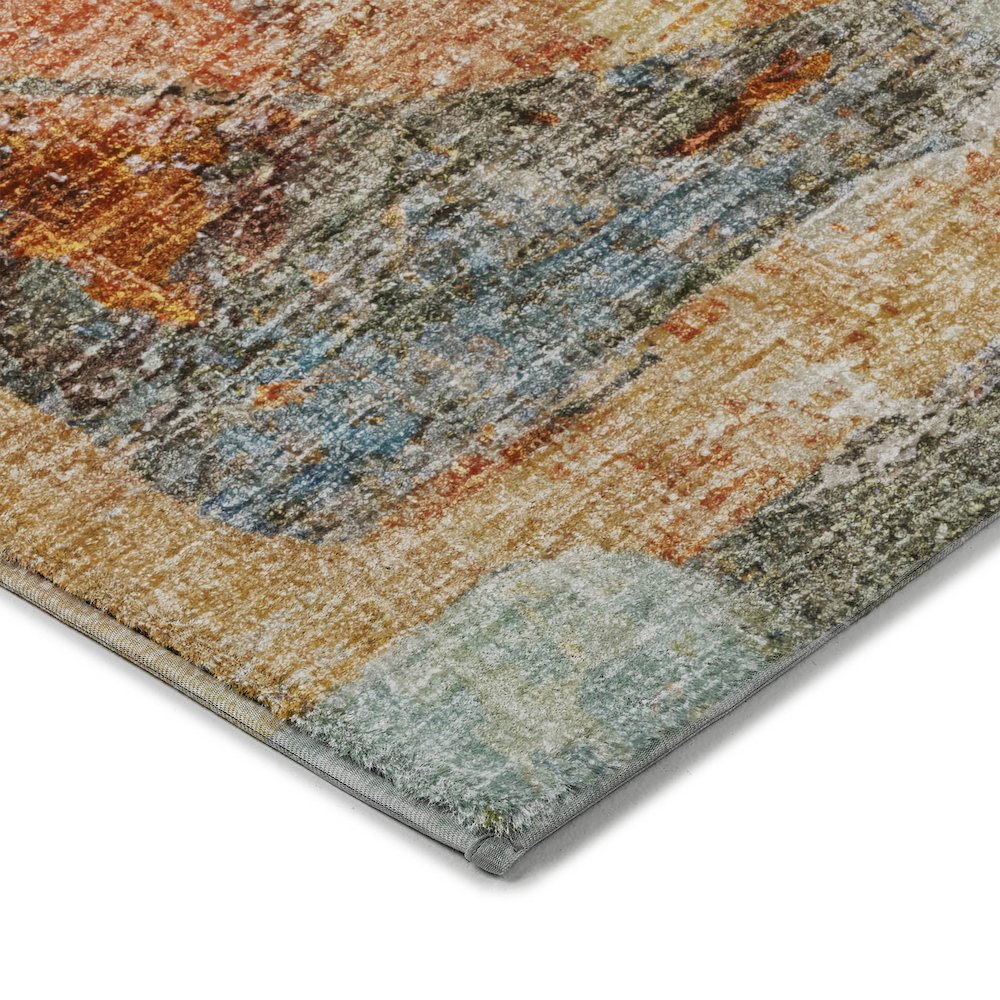 Luxury Washable Boca Teal 8' x 10' Rug. Picture 2