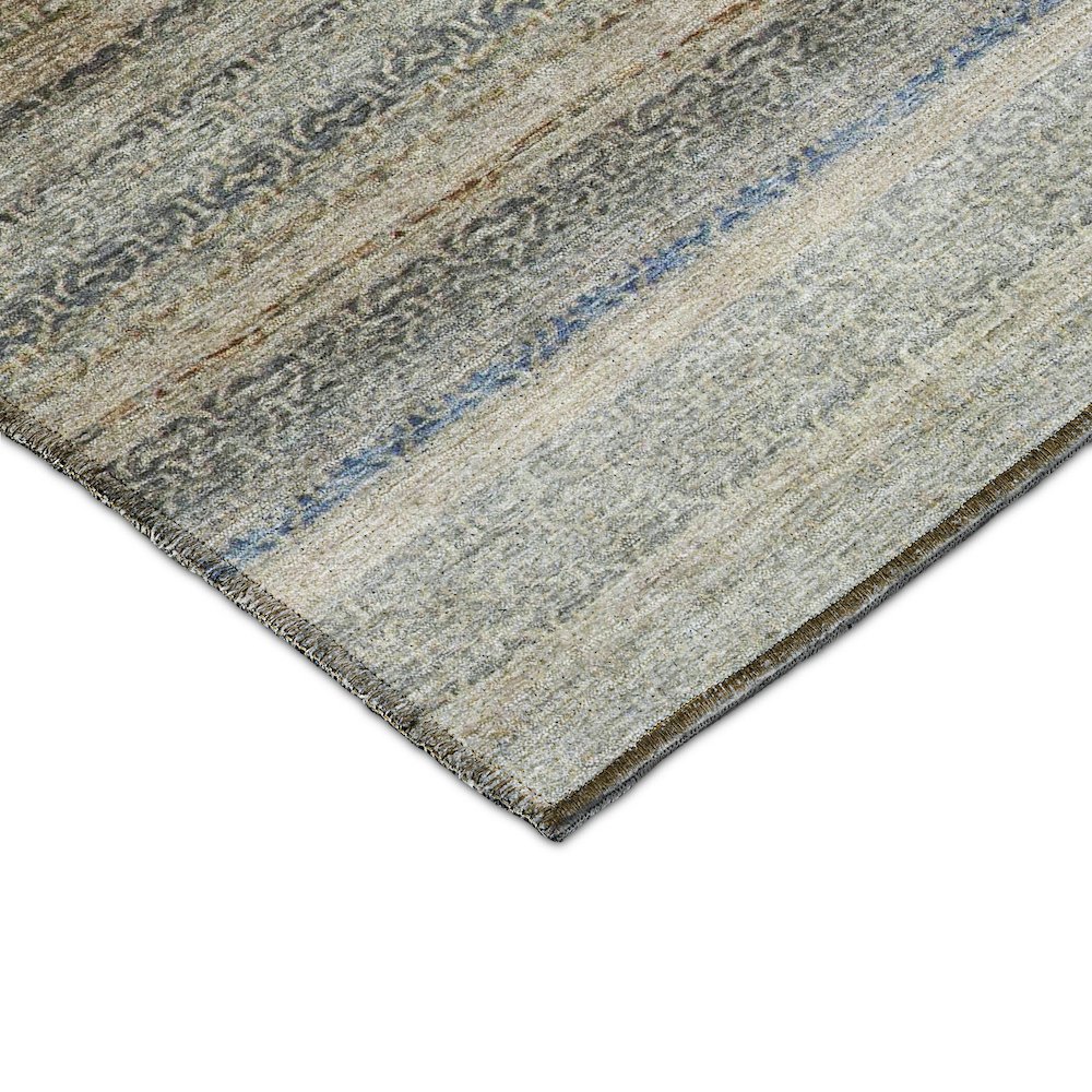 Luxury Washable Indoor/Outdoor Burano Taupe 8' x 10' Rug. Picture 2