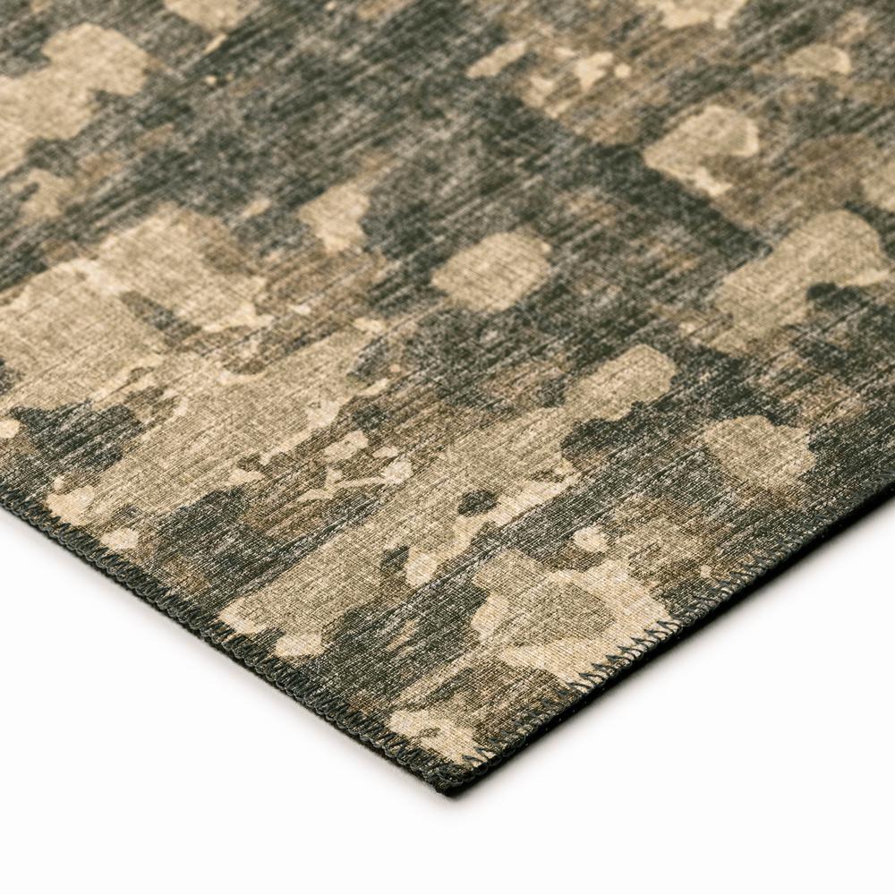 Bravado Earth Contemporary Abstract 8' x 8' Area Rug Earth ABV35. Picture 3