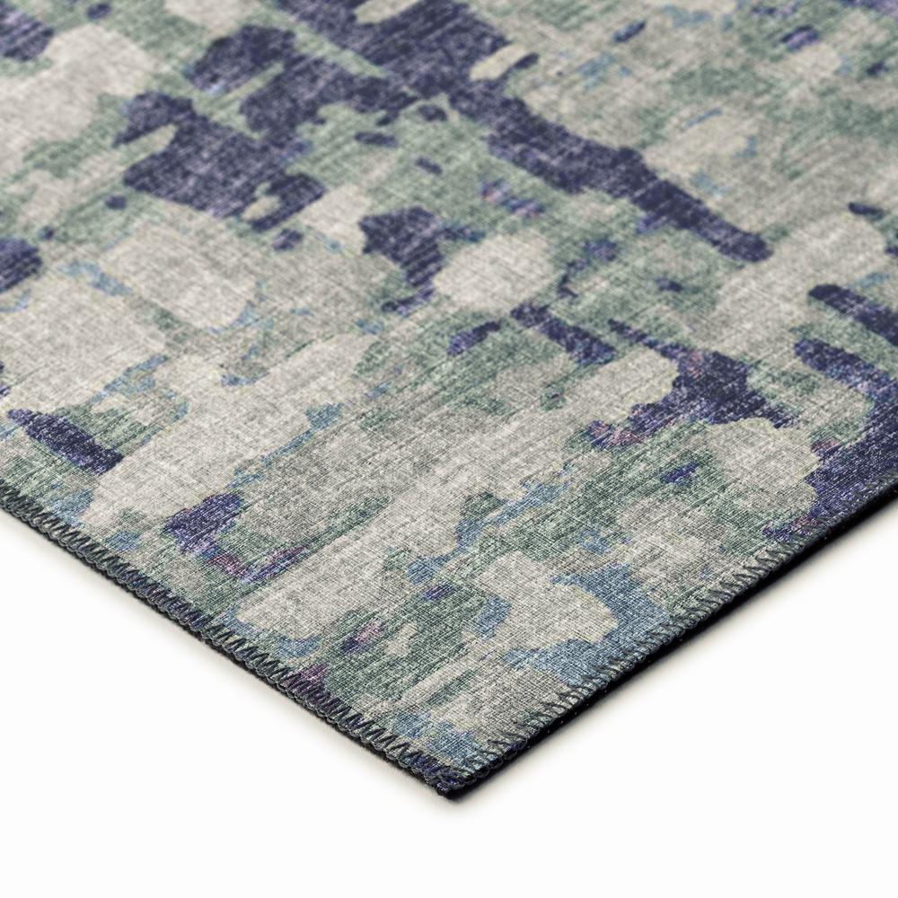 Bravado Purple Contemporary Abstract 8' x 8' Area Rug Purple ABV35. Picture 3