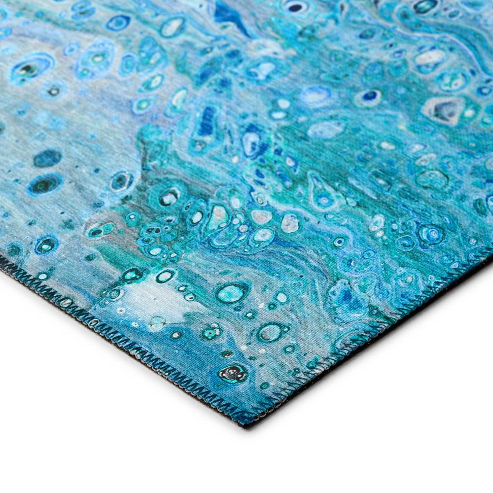 Karina Shoreline Modern Abstract 8' x 8' Area Rug Shoreline AKC48. Picture 3