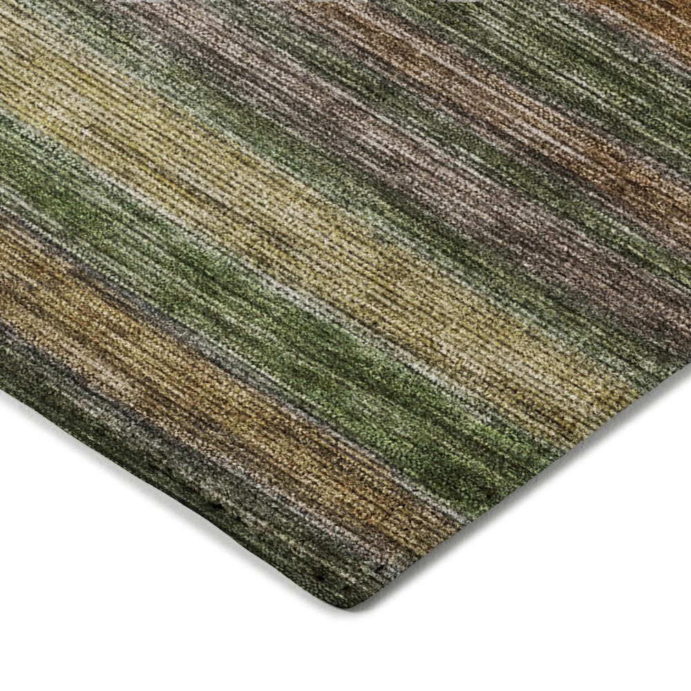 Luxury Washable Indoor/Outdoor Kochi Brown 8' x 10' Rug. Picture 2