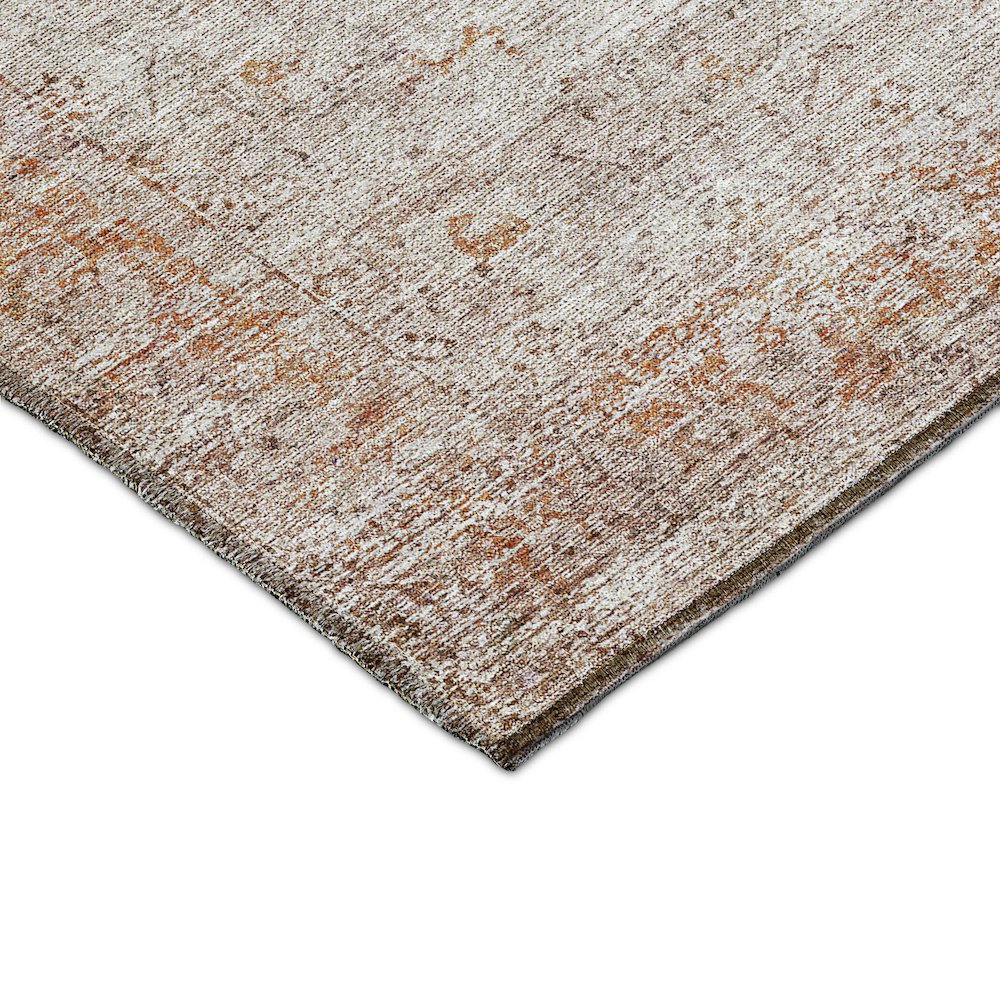 Indoor/Outdoor Karaj Copper 8' x 10' Rug. Picture 2