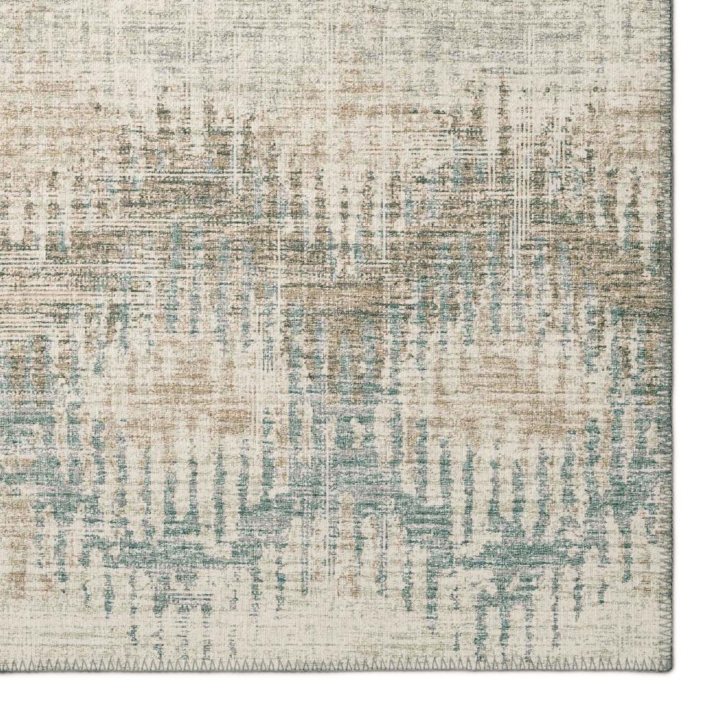 Bravado Linen Transitional Chevron 8' x 8' Area Rug Linen ABV39. Picture 2