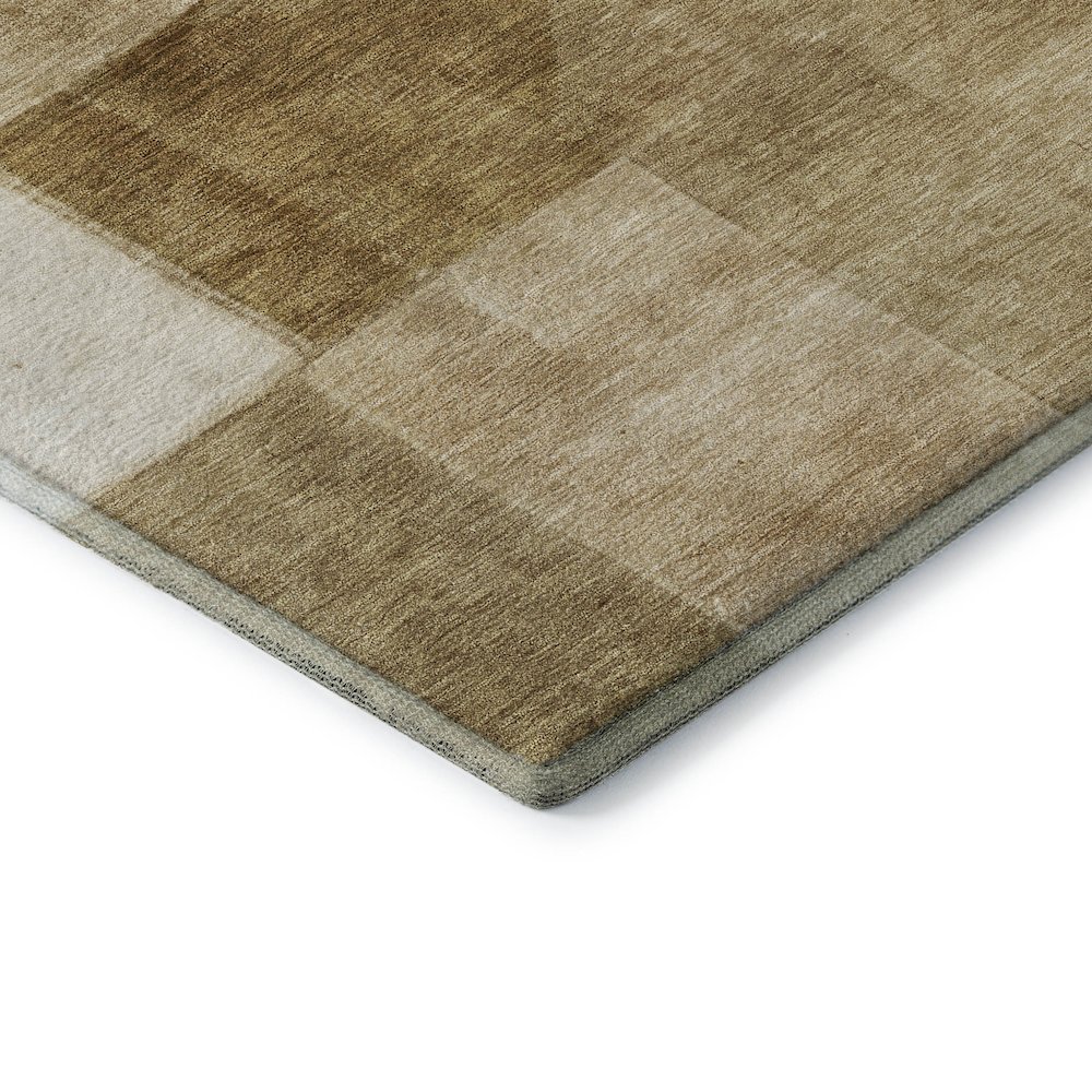 Machine Washable Indoor/Outdoor Neo Terracotta 8' x 10' Rug. Picture 2