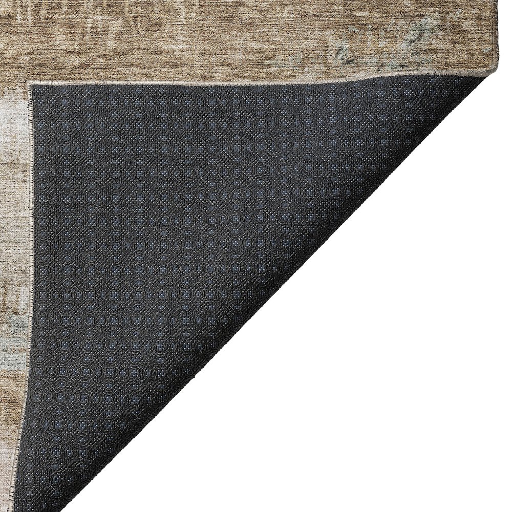 Indoor/Outdoor Nouveau Beige 8' x 10' Rug. Picture 4