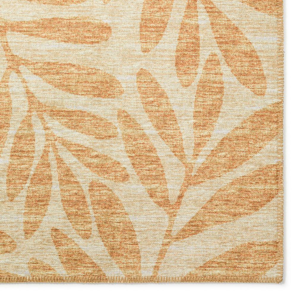 Yuma Gilded Coastal Floral 8' x 8' Area Rug Gilded AYU35. Picture 2