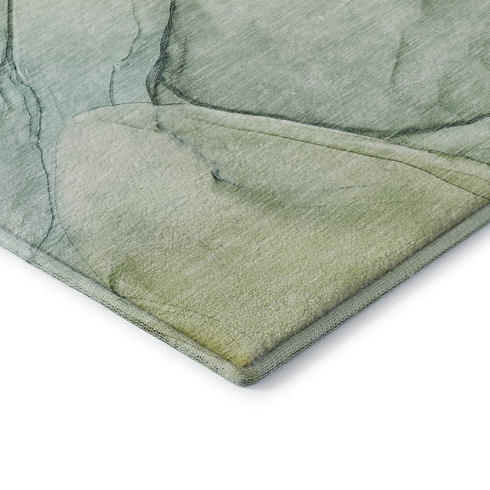Luxury Washable Odyssey OY2 Aloe 8' x 8' Rug. Picture 2