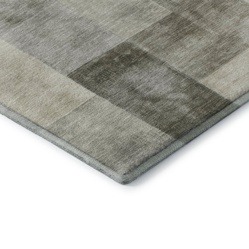 Machine Washable Indoor/Outdoor Pacifica Taupe 8' x 10' Rug. Picture 2