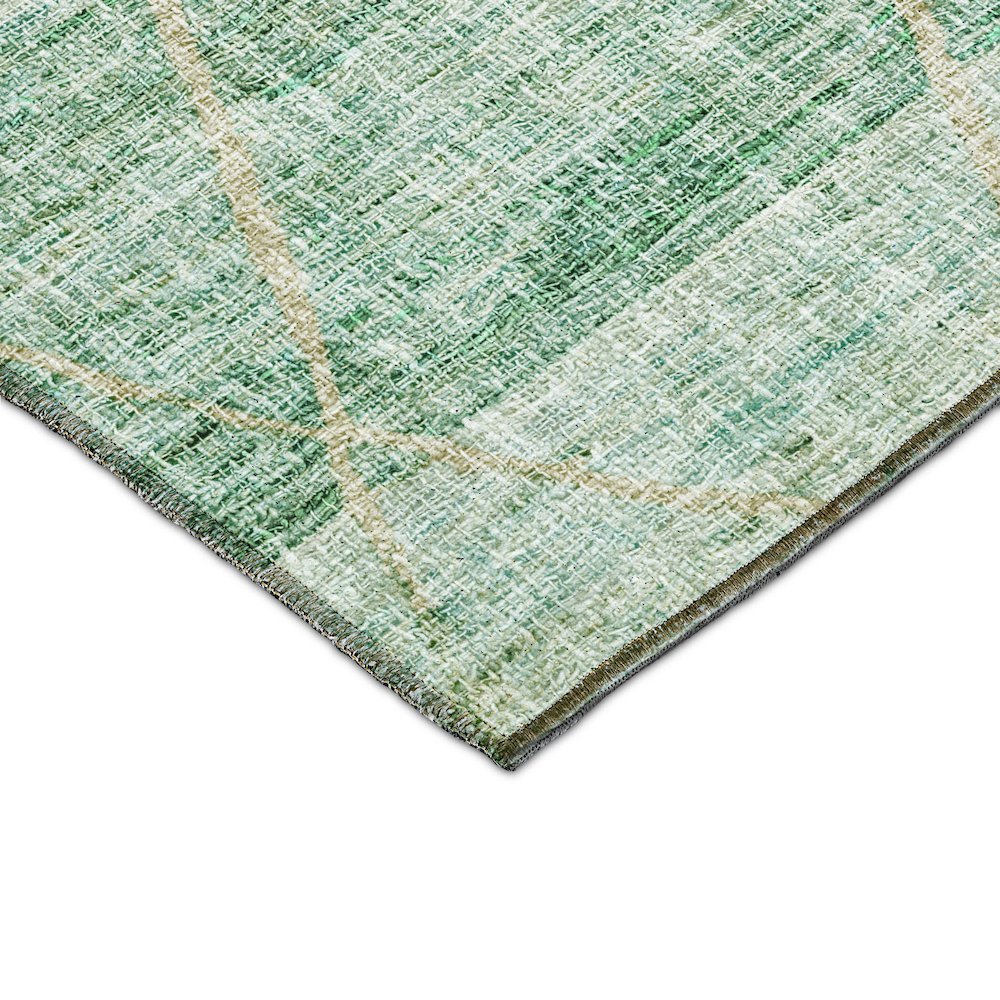 Luxury Washable Indoor/Outdoor Portico Aloe 8' x 10' Rug. Picture 2