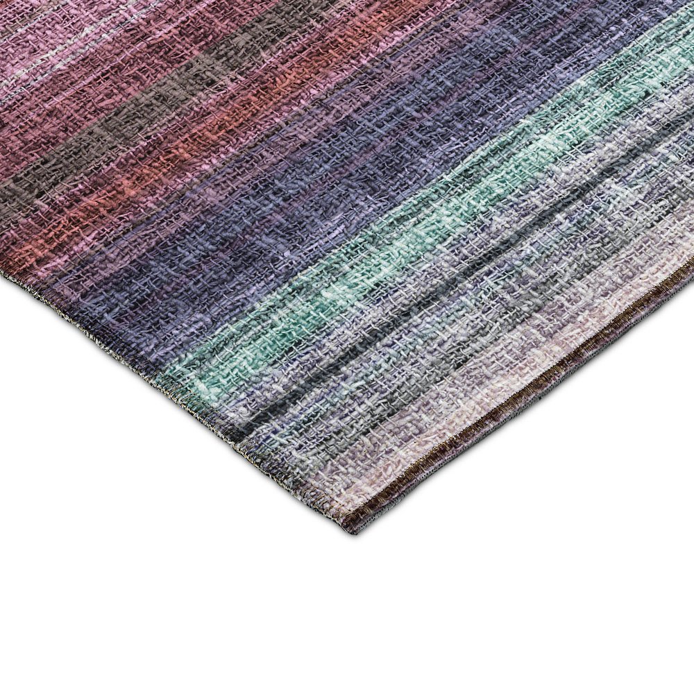Luxury Washable Indoor/Outdoor Portico Lavender 8' x 10' Rug. Picture 2