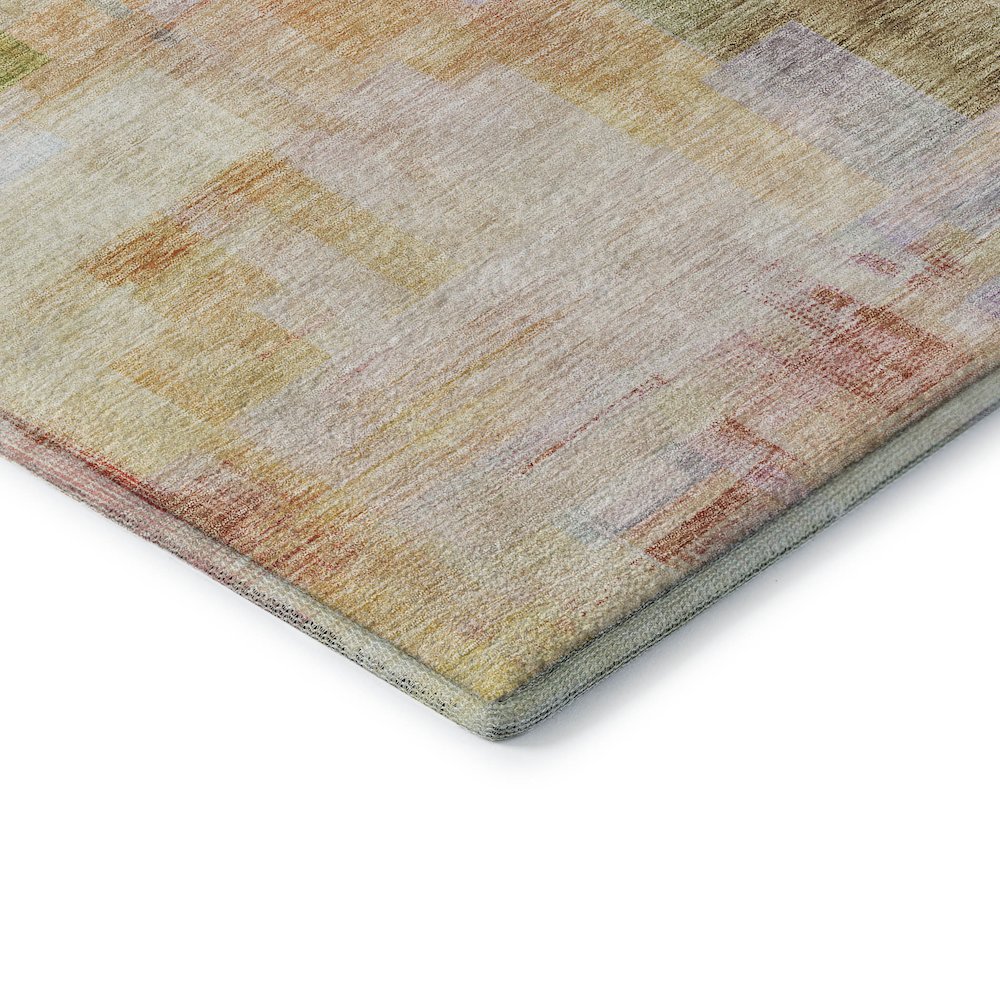 Luxury Washable Indoor/Outdoor Ravenna Coral 8' x 10' Rug. Picture 2