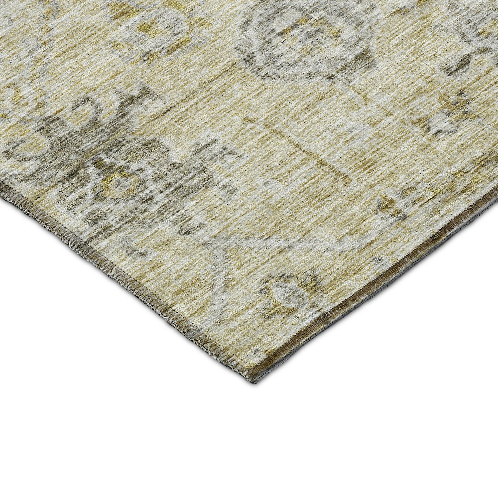 Luxury Washable Indoor/Outdoor Solace Beige 8' x 10' Rug. Picture 2
