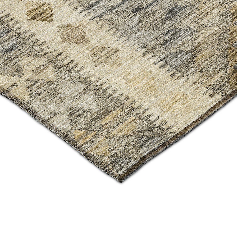 Luxury Washable Indoor/Outdoor Solace Beige 8' x 10' Rug. Picture 2