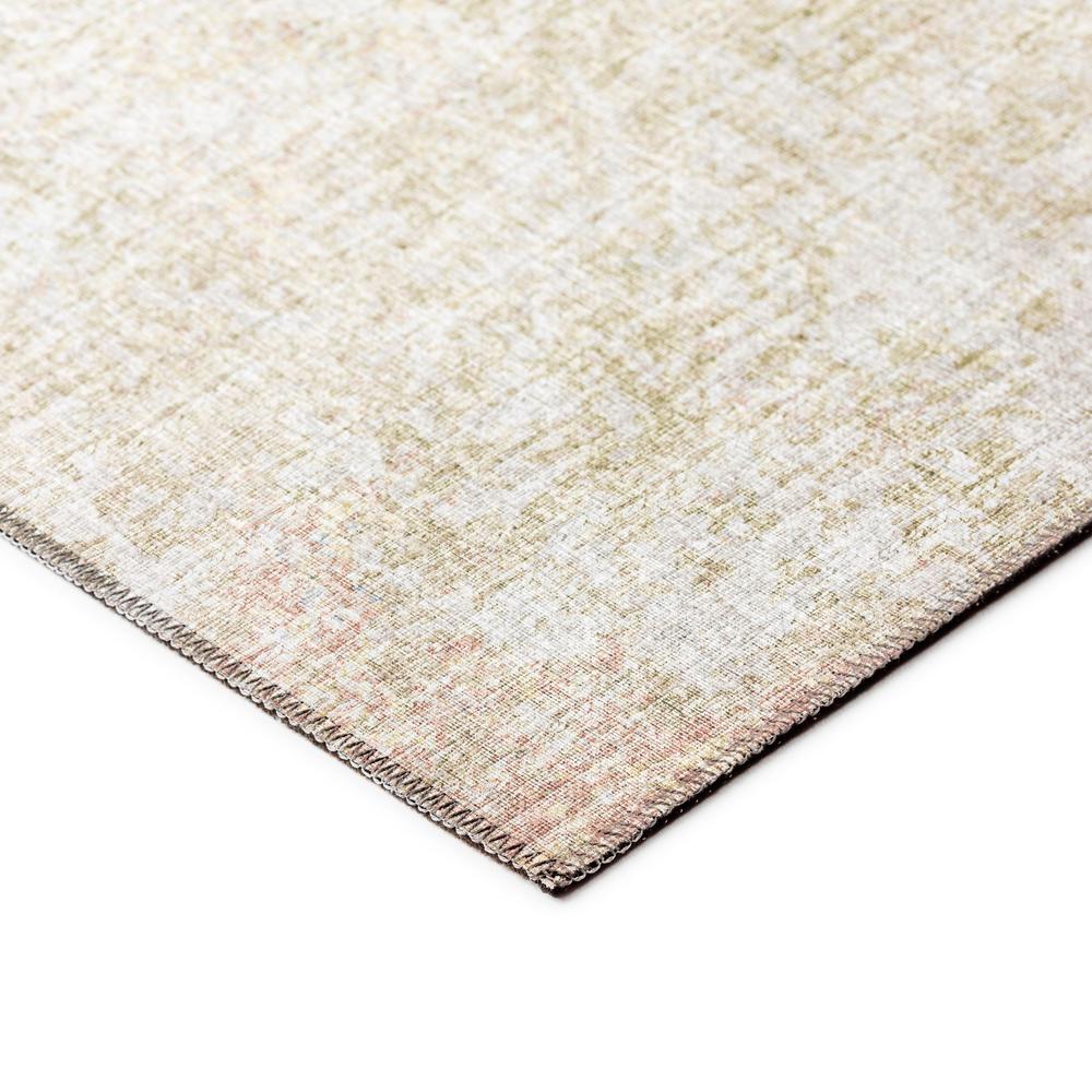 Rylee Beige Transitional Abstract 8' x 8' Round Rug Beige ARY33. Picture 3