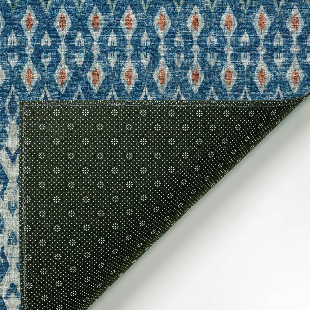 Bravado Seaglass Transitional Ikat 8' x 8' Area Rug Seaglass ABV31. Picture 4