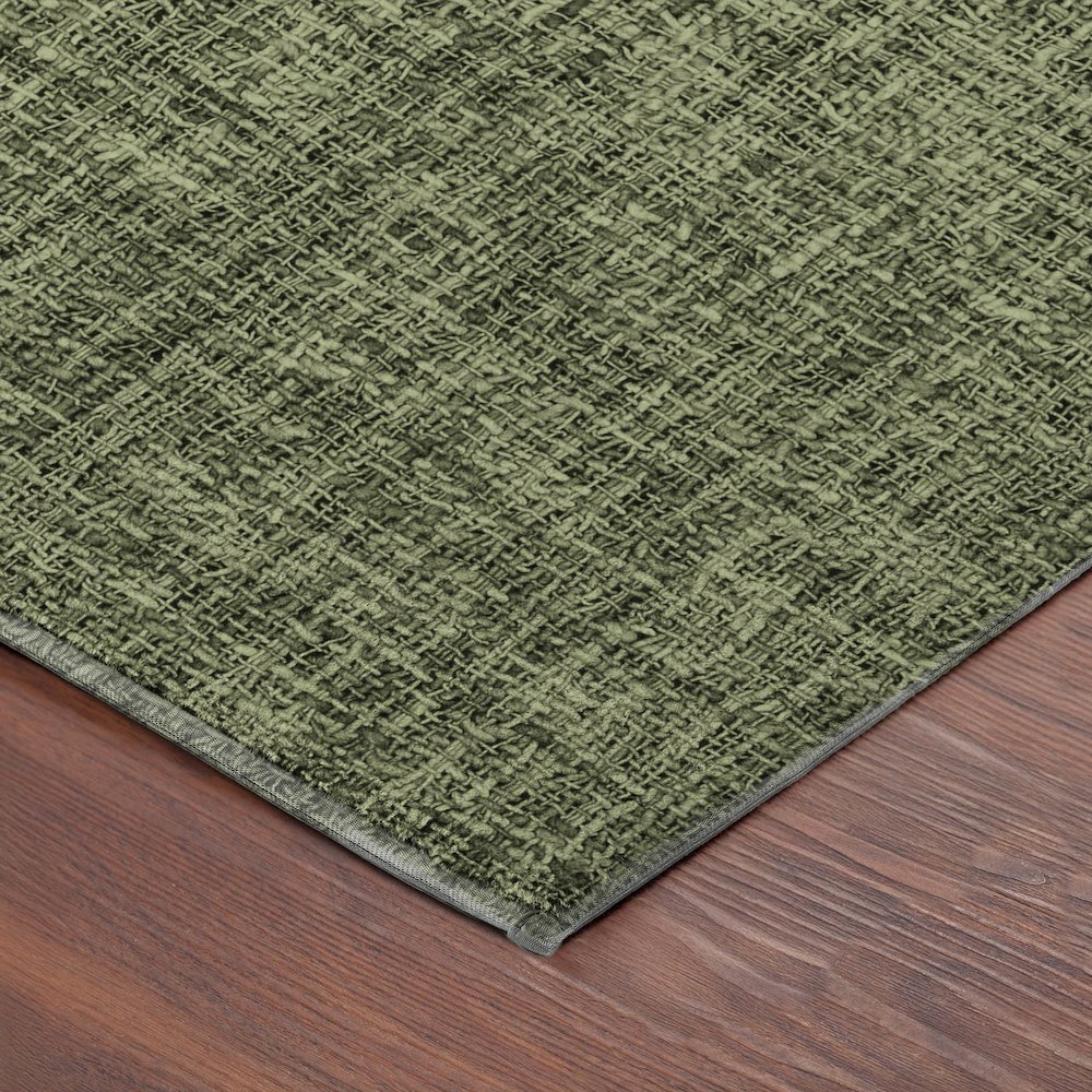 Luxury Washable Voyage VY1 Green 8' x 10' Rug. Picture 2