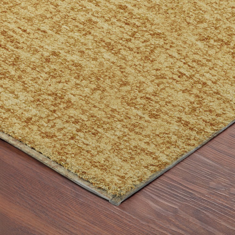 Luxury Washable Voyage VY2 Gold 8' x 10' Rug. Picture 2