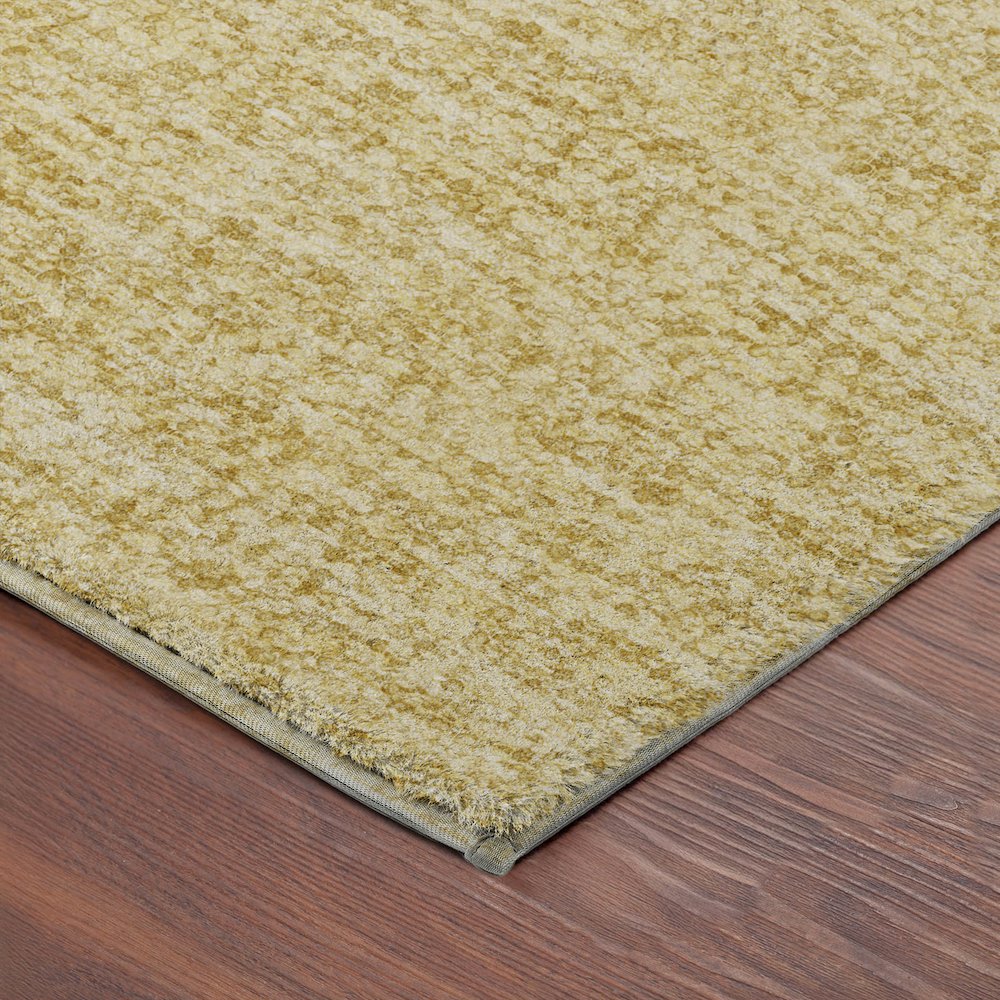 Luxury Washable Voyage VY2 Gold 8' x 10' Rug. Picture 2