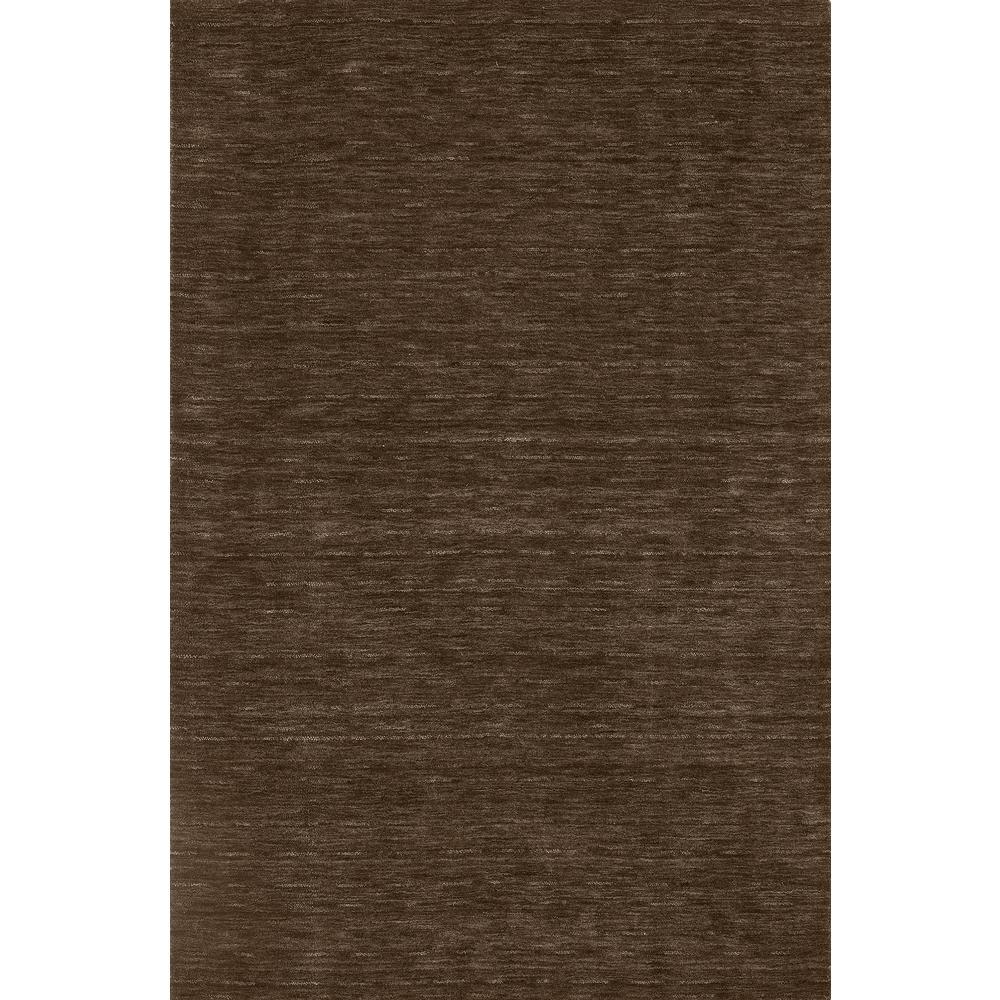 Rafia RF100 Chocolate 9' x 13' Rug. Picture 1
