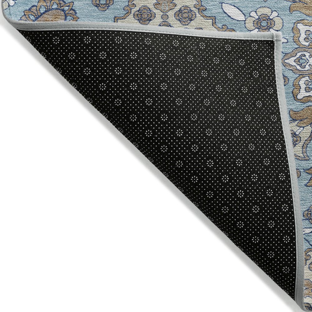 Machine Washable Indoor/Outdoor Chantille Sky 9' x 12' Rug. Picture 2