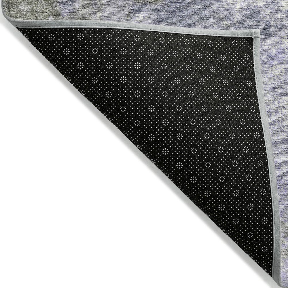 Machine Washable Indoor/Outdoor Chantille Lavender 9' x 12' Rug. Picture 2