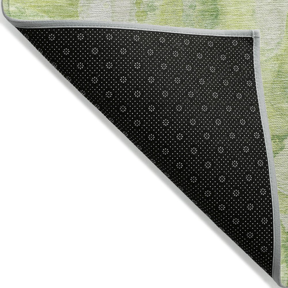 Machine Washable Indoor/Outdoor Chantille ACN2120 Lime 9' x 12' Rug. Picture 2