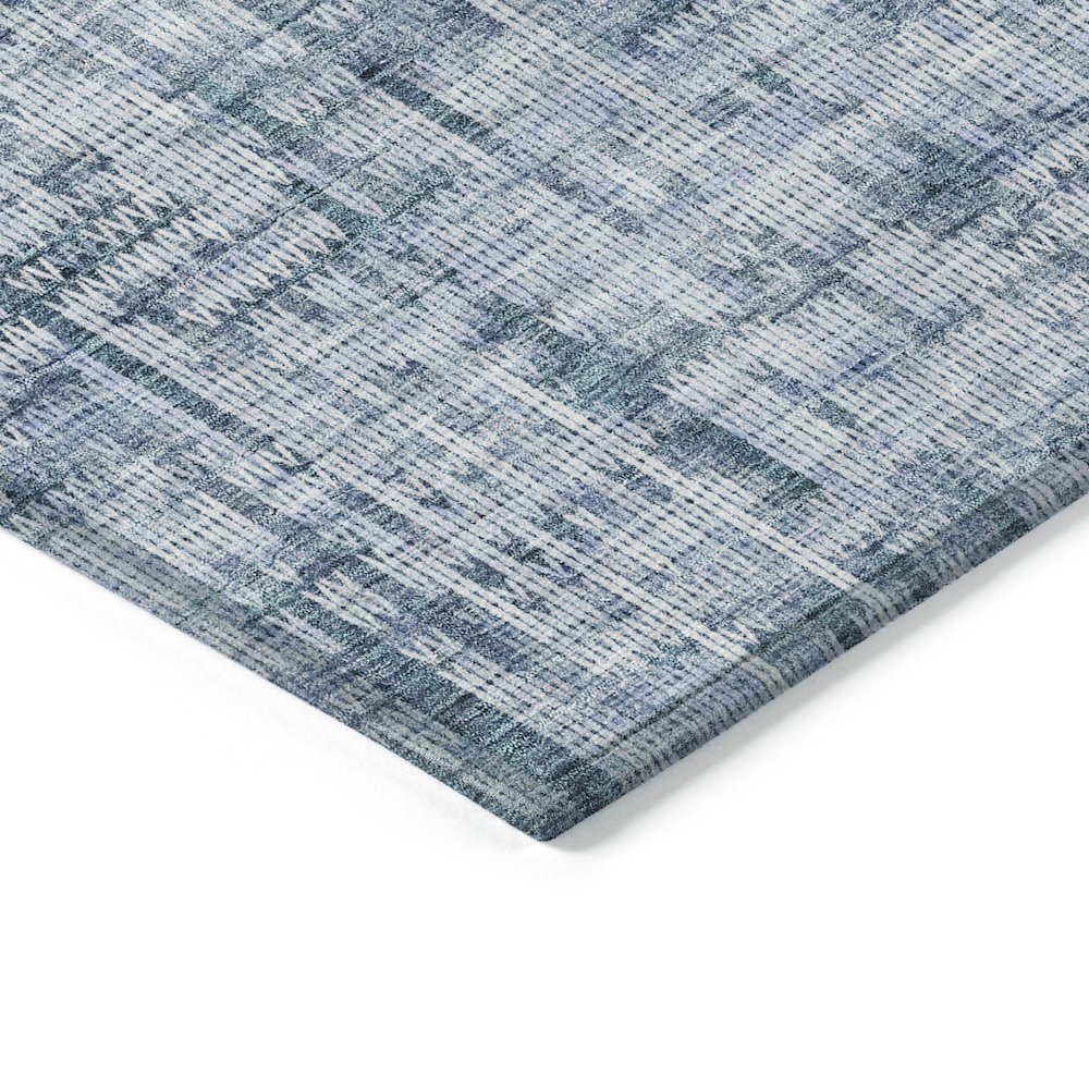 Machine Washable Indoor/Outdoor Chantille ACN2130 Blue 9' x 12' Rug. Picture 3