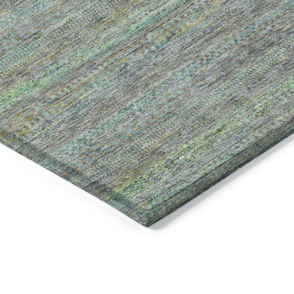 Machine Washable Indoor/Outdoor Chantille ACN2148 Pewter 9' x 12' Rug. Picture 3