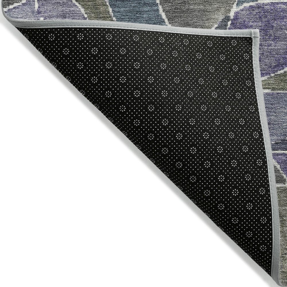 Machine Washable Indoor/Outdoor Chantille ACN2208 Purple 9' x 12' Rug. Picture 2