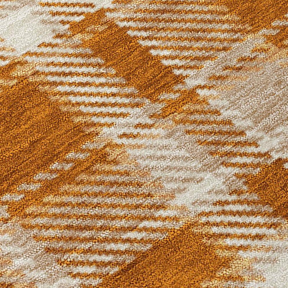 Chantille ACN563 Orange 9' x 12' Rug. Picture 5