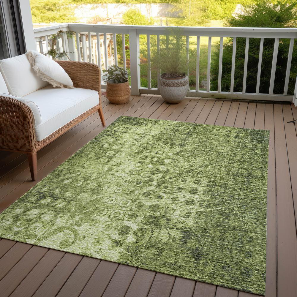 Chantille ACN577 Green 8' x 10' Rug. Picture 9