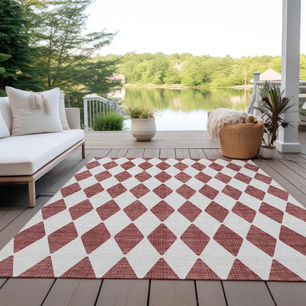 Chantille ACN578 Red 8' x 10' Rug. Picture 9