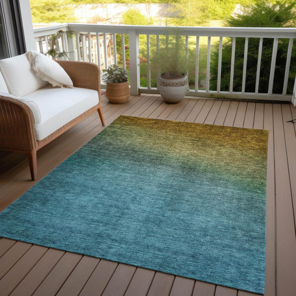 Chantille ACN587 Brown 8' x 10' Rug. Picture 9