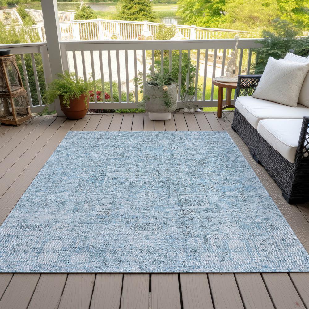 Chantille ACN611 Blue 8' x 10' Rug. Picture 9