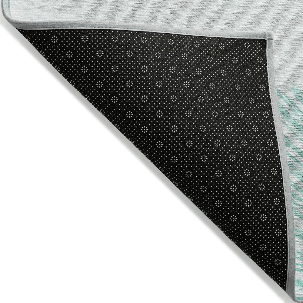 Chantille ACN642 Teal 9' x 12' Rug. Picture 2