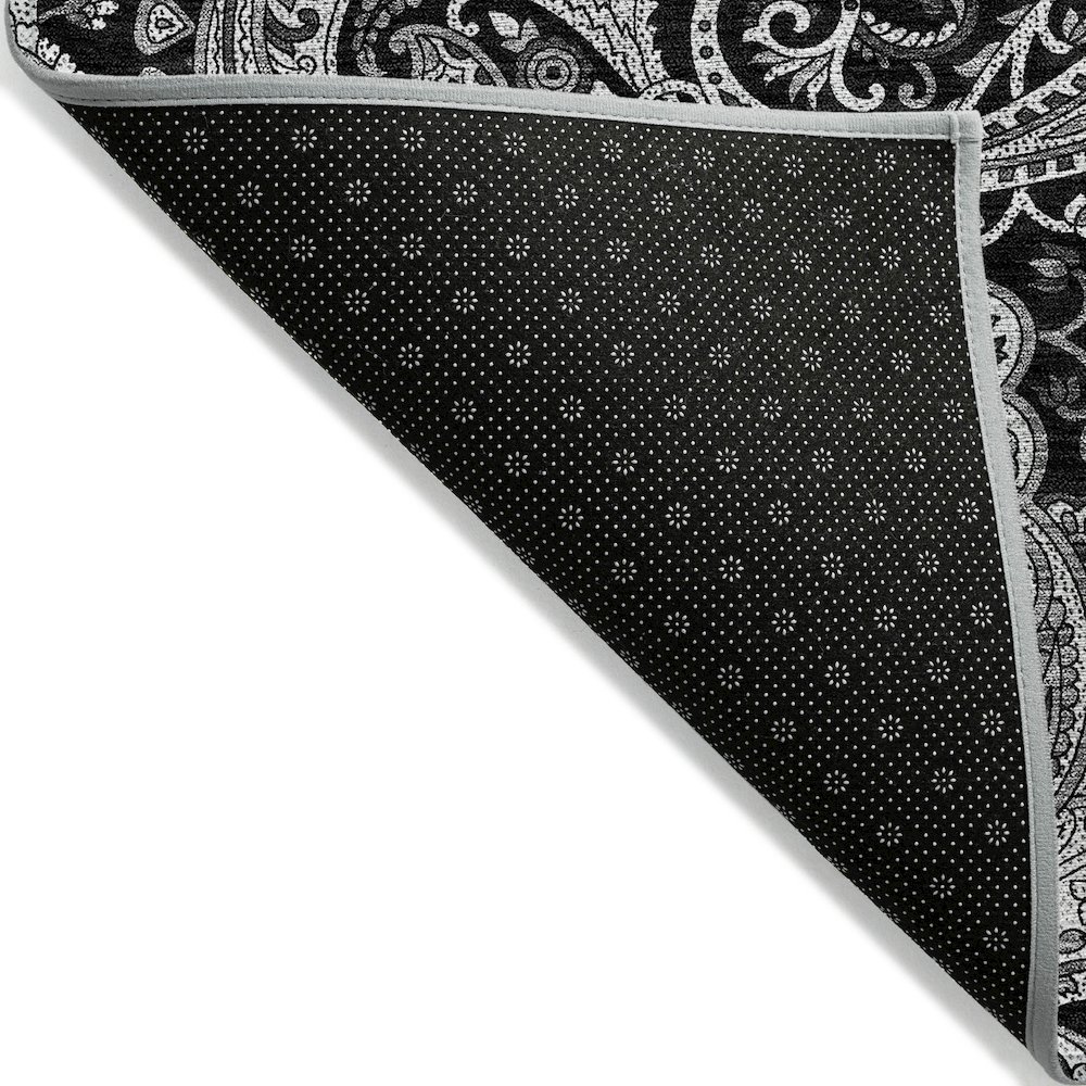 Chantille ACN654 Black 9' x 12' Rug. Picture 2