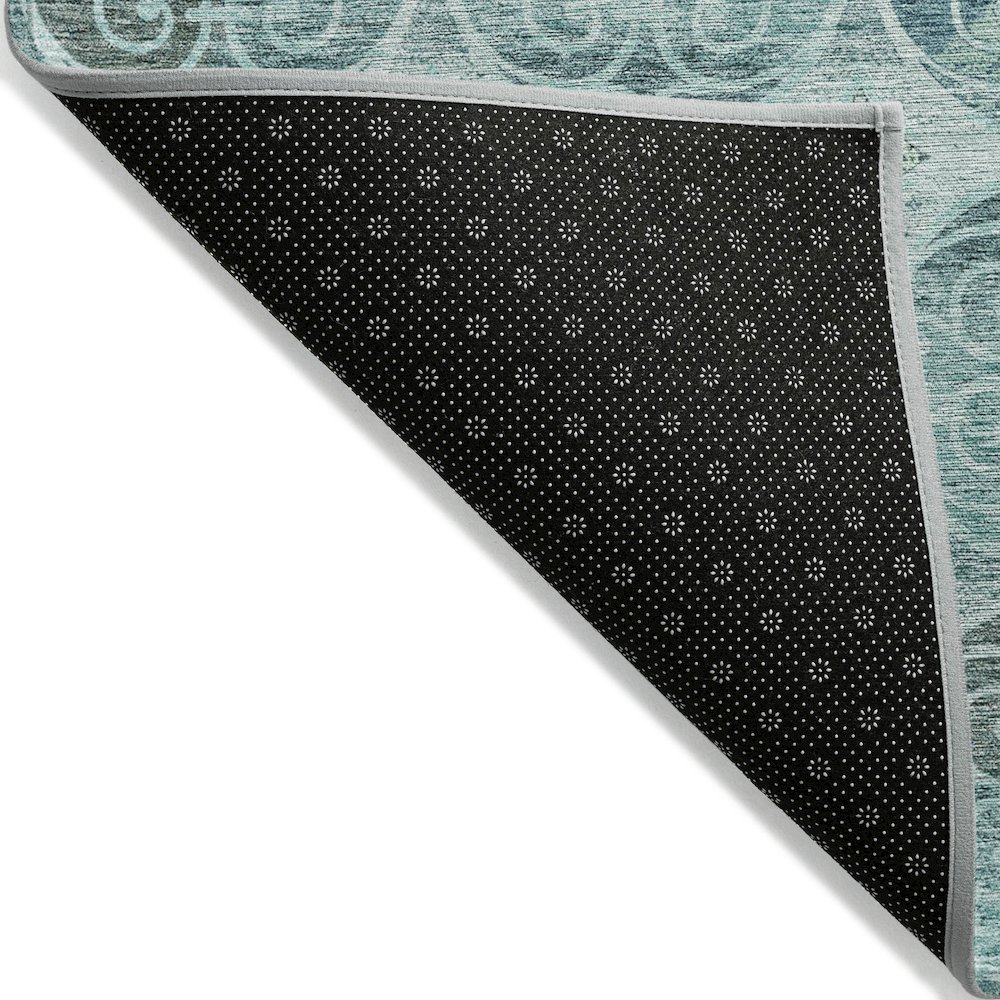Chantille ACN738 Teal 9' x 12' Rug. Picture 2