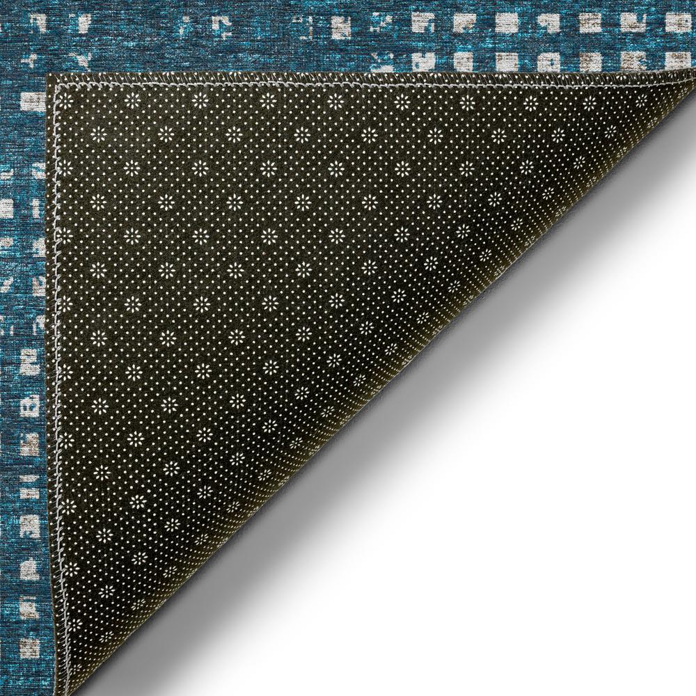 Eleanor Blue Contemporary Geometric 8' x 10' Area Rug Blue AER31. Picture 4